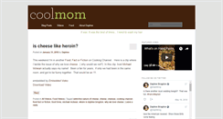 Desktop Screenshot of coolmom.com